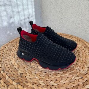 Christian Louboutin Wmns Spike Sock 'Black'